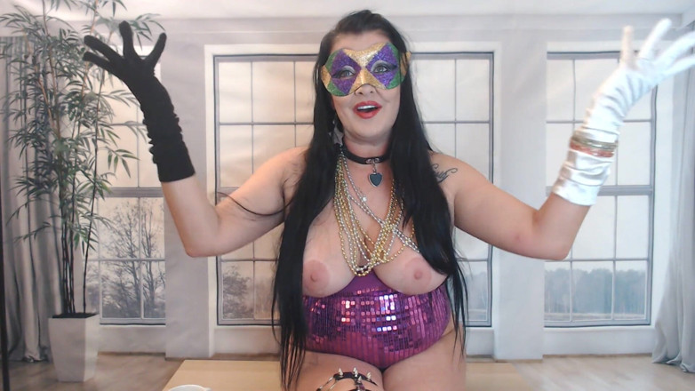 Abby Anna: Mardi Gras recompensa escravo da fumaça