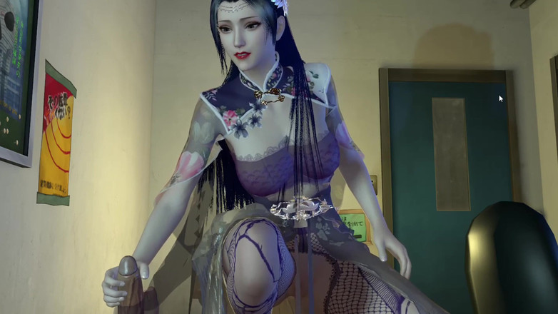Why fuck so hard: セクシーなドレスを着た3D巨乳ふしだらな女が激しく犯された
