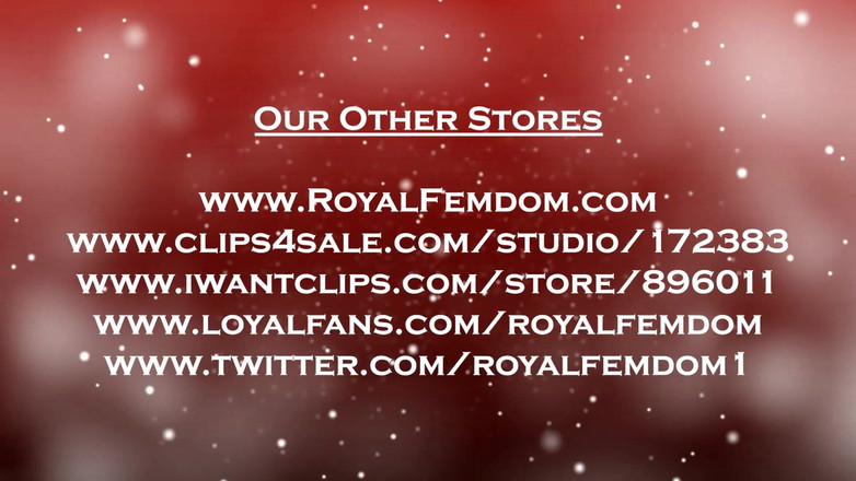 Royal Femdom: 我的大屁股的座位训练