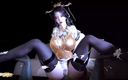 X Hentai: Prințesa cu țâțe mari își fute gaurdul corpului - animație 3D 276