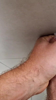 Cumming in Airport Toilet