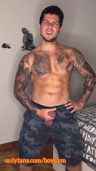 My Big Cock Cums with Military Outfit!