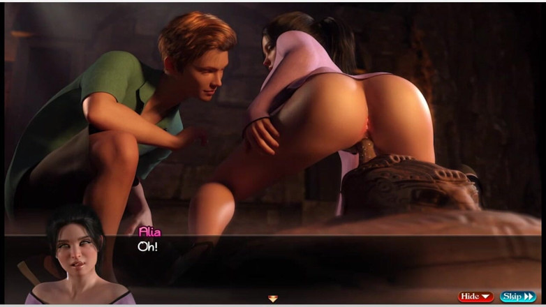 XXX Games Bunk: สมบัติของการยัดขวดเกมเพลย์ Nadia, ดิลโด้