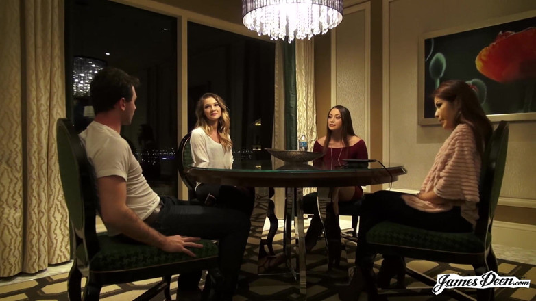 James Deen: Avi Love, Bambi, Sami Parker trong màn chơi tập thể...