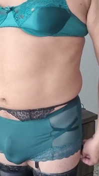 My New Vintage Bra From the 90s, These Were My Formal and Sexy Aunts Wearing Semi Sheer Nylon Button Blouses