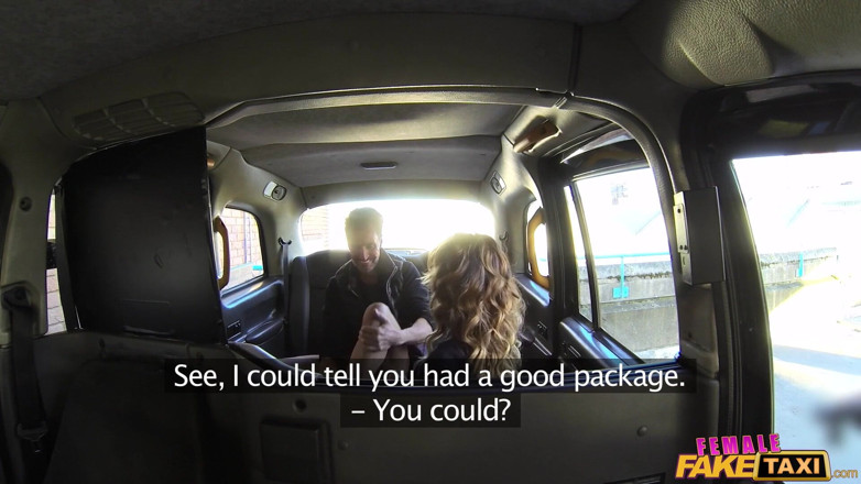Female Fake Taxi: Female Fake Taxi - Naughty Driver Sucks &amp; Fucks Handsome Passenger in...