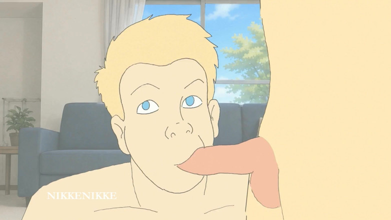 Nikkenikke animation: Яой: Гра Спермтазоїд: Підвищення рівня у її плюшевій маленькій дупі