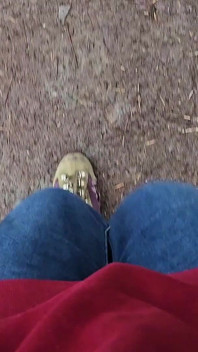 Hike-n-piss an Einem Regentag