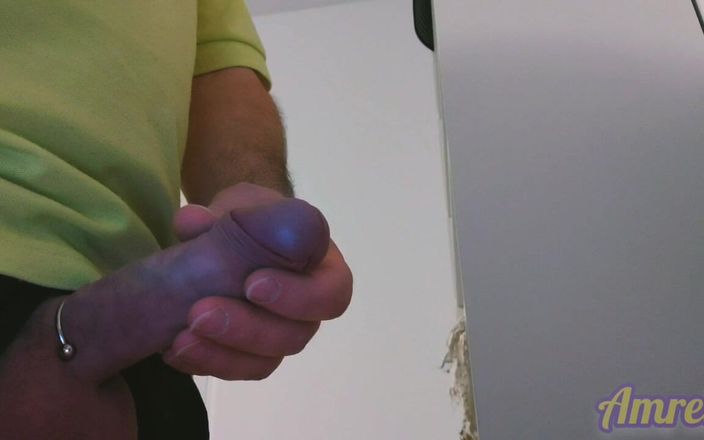 Amreis: Morning Erection and Jerk off with Cum on the Table