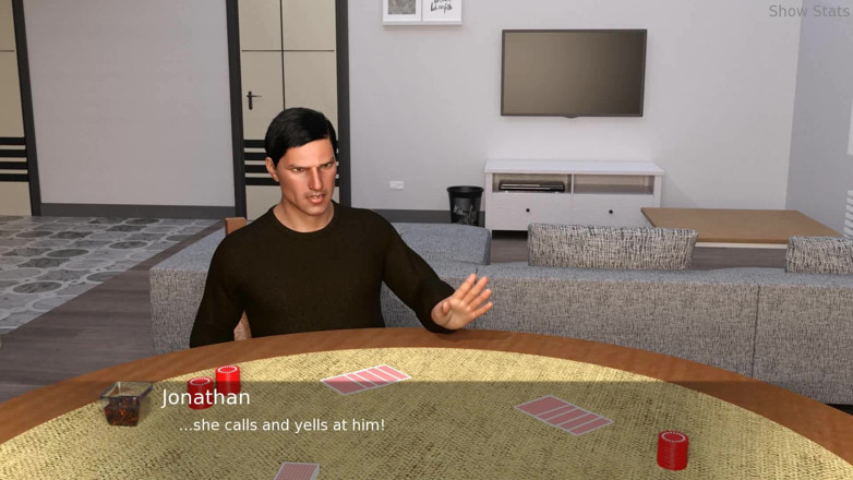Dirty GamesXxX: Projekt Hot Wife: na pokerové hře s přáteli, a on...