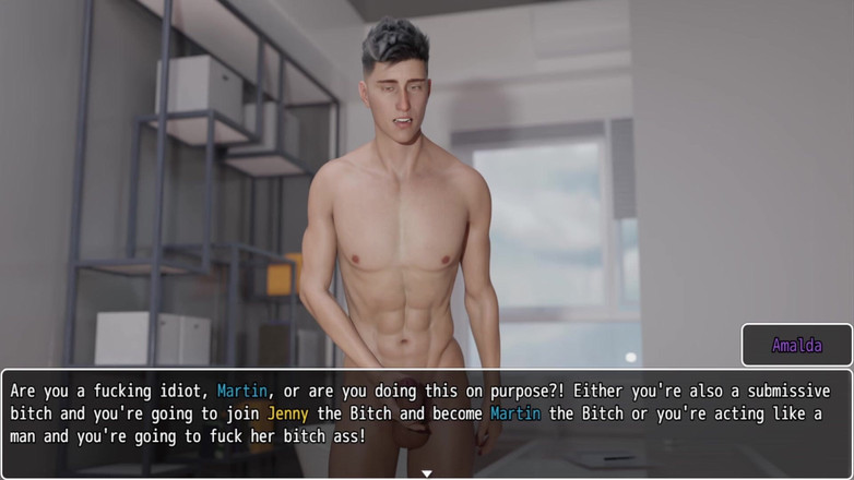 Maayon Plays: 従順なビッチジェニーとゴシックドミナントウーマンアマルダとのアナルオーガズムファック