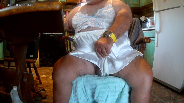 Mark Fletcher: Mark Fletcher Watching a JOI Vid Cumming Wearing More Lingerie