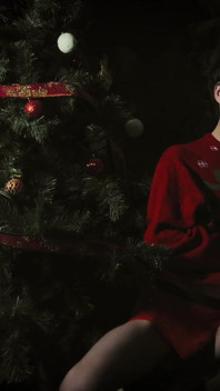 Jer K off Under the Christmas Tree