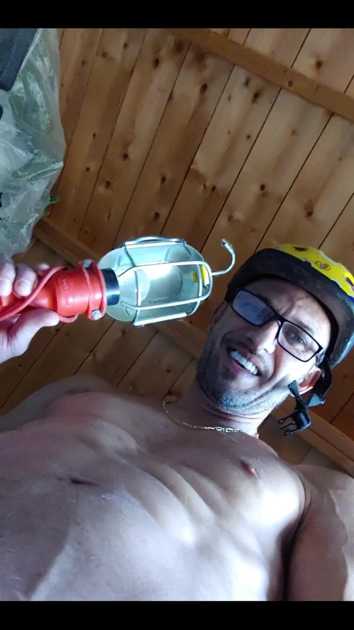Boy jerking off: Small Repair Work