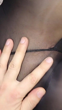Jerk off on My Ass, Tight Pantyhose and Ass for You