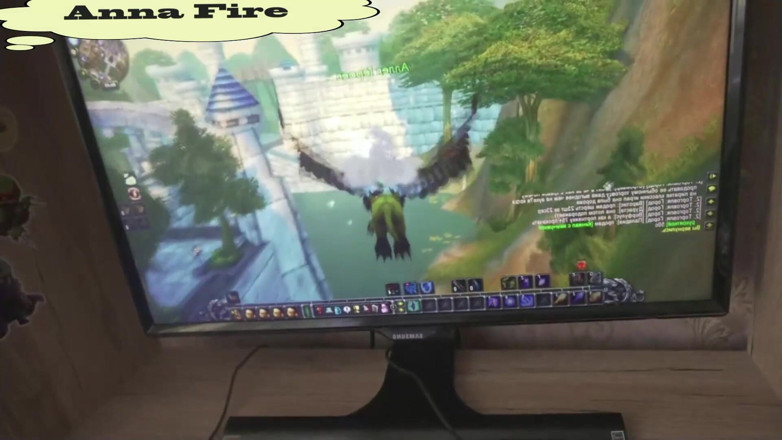 Anna Fire: Üvey annem warcraft dünyasında oynamama izin vermedi!
