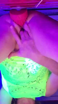 Anal Dildo Masturbation in the Bathroom with MILF Lisa Essex
