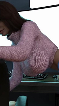 Sexbot lèche sa belle-mère - Sexbot 18, gameplay sexuel en 3D