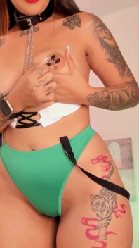 Beautiful Girl with Her San Patrick Outfit
