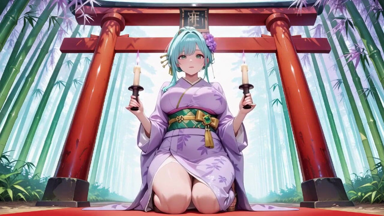 Tay Swift X: Nữ thần kimono màu tím! Không thể xử lý sự ướt át...