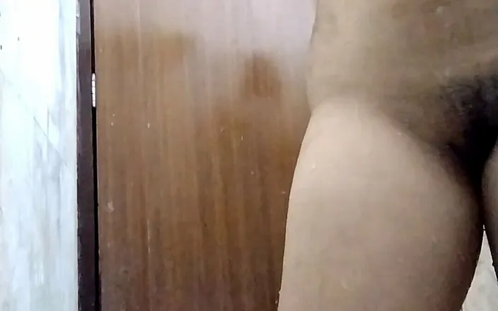 Riyathakur: Indain Young Wife Taking Bath Alone