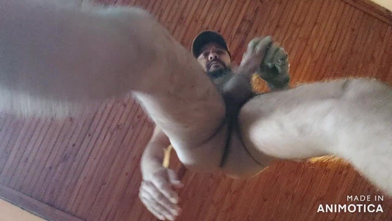 Stink HairyMale: Sperm Rag