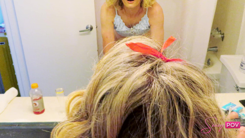 PORNSTARS BEHIND THE SCENES: Bts POV Sex with Sammi Swallows