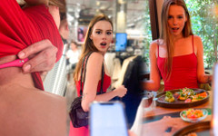 Arina Fox: Публичное свидание с Lush 3, меня чуть не застукали кончающей в магазине