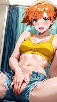 Misty เย็ดที่น่าทึ่งในการปรับตัวหนังโป๊ Ai ของโปเกมอน