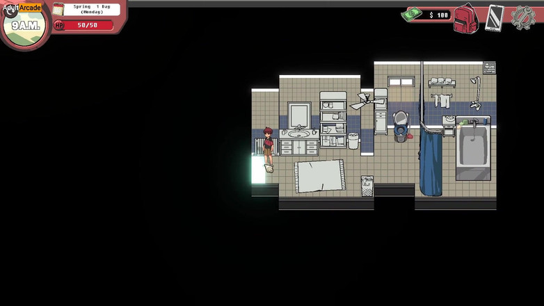 LewdArcade: Permainan porno kehidupan spooky [bagian 01] permainan seks telanjang [18+] Permainan game dewasa