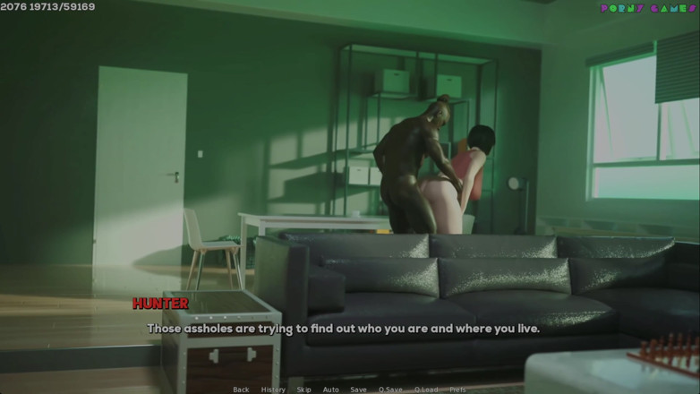 Porny Games: Shamandev'in arzu gölgeleri - büyük zenci üzerinde iki genç, üvey anne de büyük...