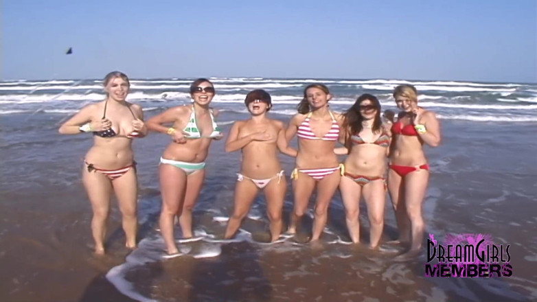Dream Girls: The Girls Get Naked On A Beach