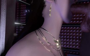 3D Horny Sexy Cosplay Model Have BDSM Sex with Huge Cock