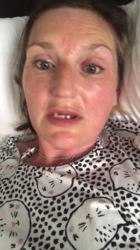 Mi cara de orgasmo cruzado caliente y sudoroso