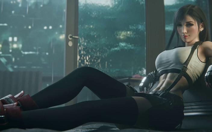 Orlikx: Tifa Lockhart - joi đếm ngược 10 đến 0 (hoạt hình 3d)