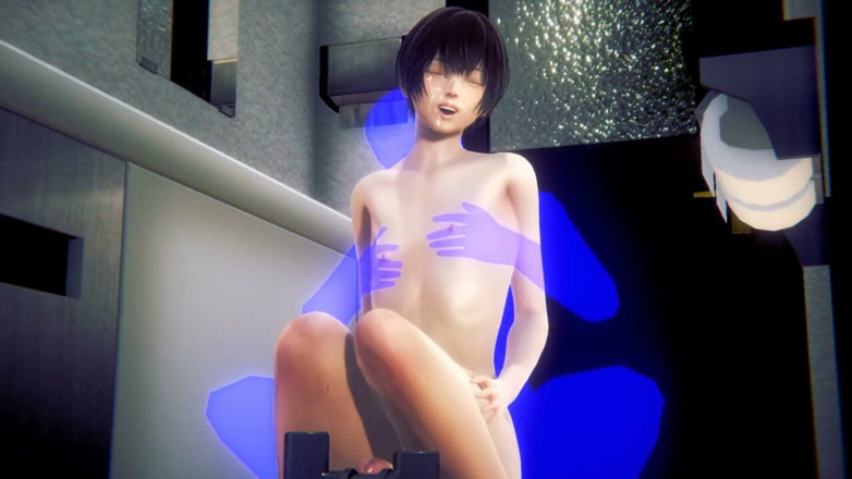Yaoitube: Yaoi Femboy - Jim viene scopata in un bagno pubblico pieno
