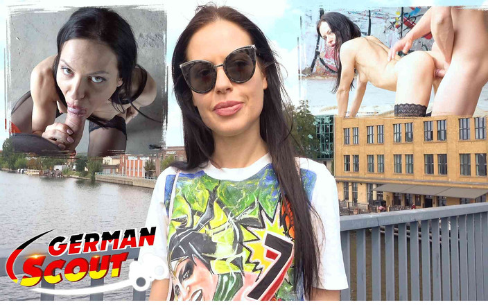 German Scout: German Scout - Skinny MILF Allatra Pickup and Rough Fuck at...