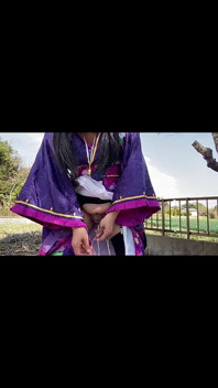 No.132 Playing in the Fields While Wearing a Kimono