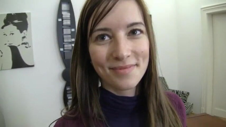 Big Dong Pleasures: Lovely babe is jerking big cock in POV