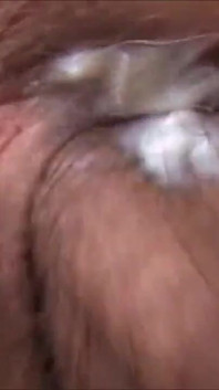 Slutty MILF gets a nice cock in her ass in the bowl
