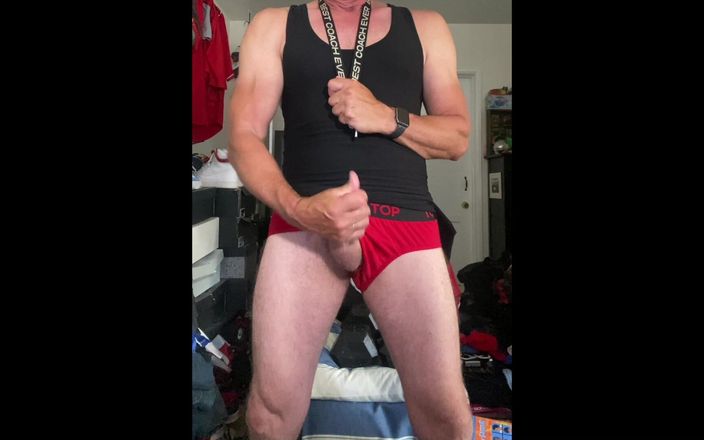 JockDad87: Top dilf jockdad87 वीर्य का हॉट लोड शूट करती है