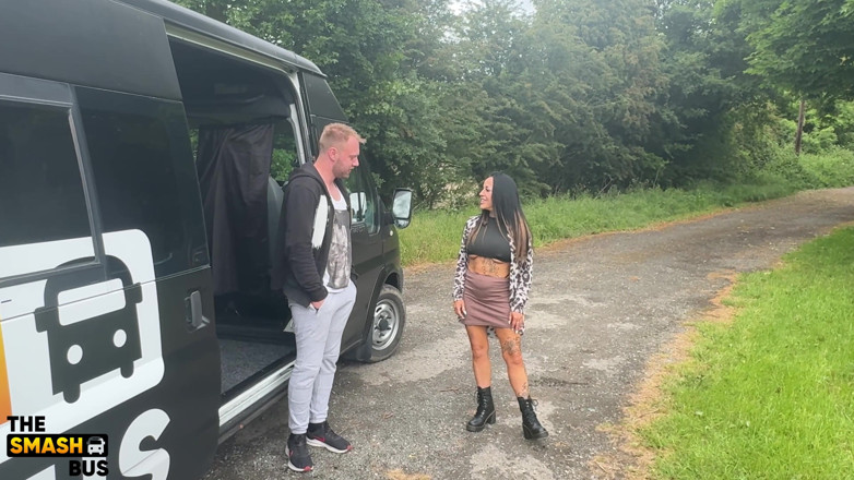 Miss_Crude: Miss Crude Catches a Ride on the Smash Bus