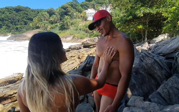 Paty Bumbum: Feuerwehrmann alex lima kam, um eine Rettung mit seinem großen...