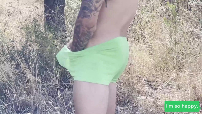 Juan Lucho Gay: Ormanda genç adam masturabtion