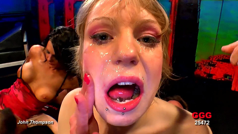 GGG John Thompson Studio: Ggg John Thompson - Double Gagged and Triple Stuffed