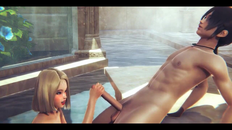 HentaiTubes: Hentai necenzurované 3D - Marina honění a anál s creampie - japonská asijská...