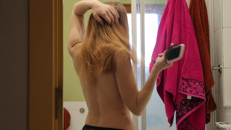 AnnaHomeMix: On My Young Stepmother in the Shower.