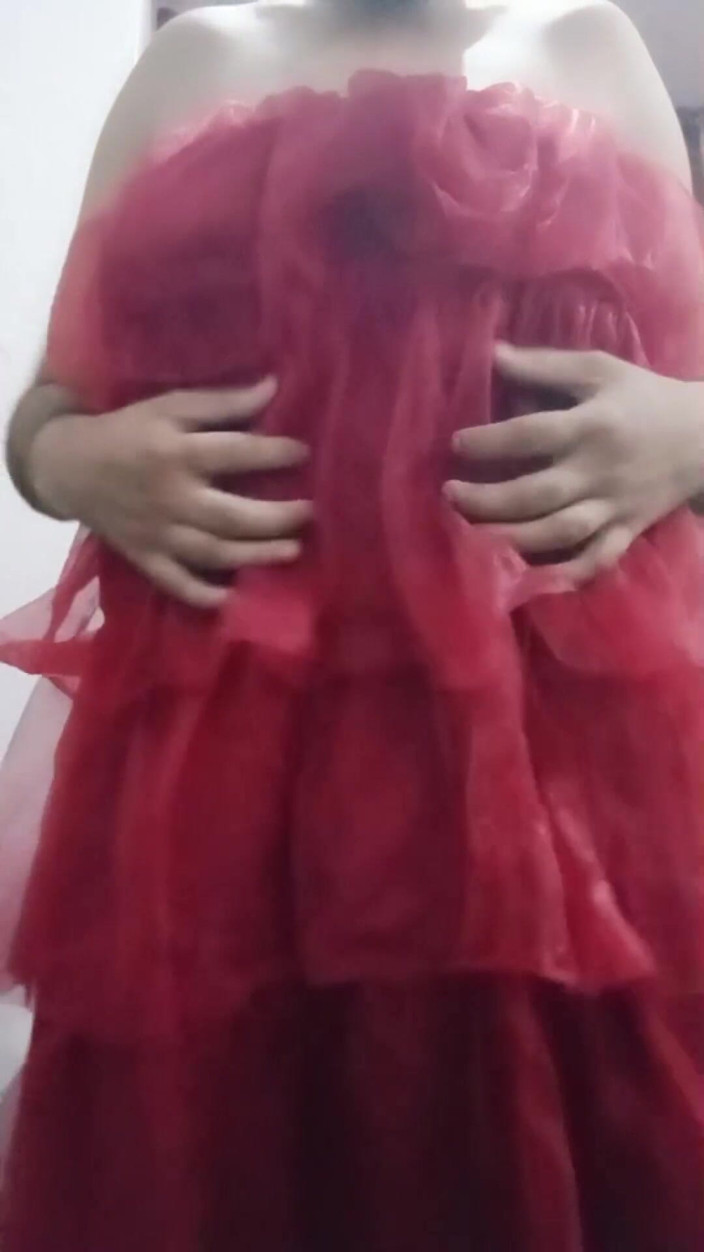 Gaurisissy: India gay crossdresser Gaurisissy real xxx sexo casero en Lehenga...