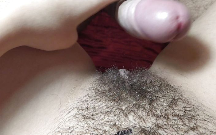 CUTE_FLOWER: Tre gånger spermamed på het hårig fitta