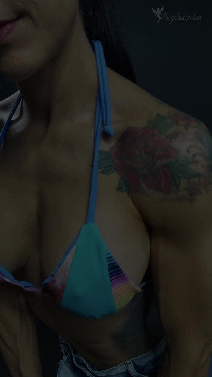 Angelmuscles: Show de bomba e veias do ombro: poder que pode...